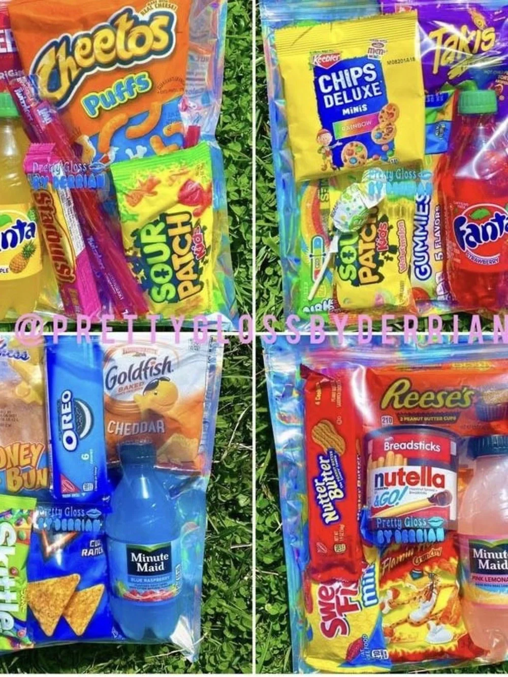 Snack Party Favor Bag - Assorted Color (Mixed Brands)